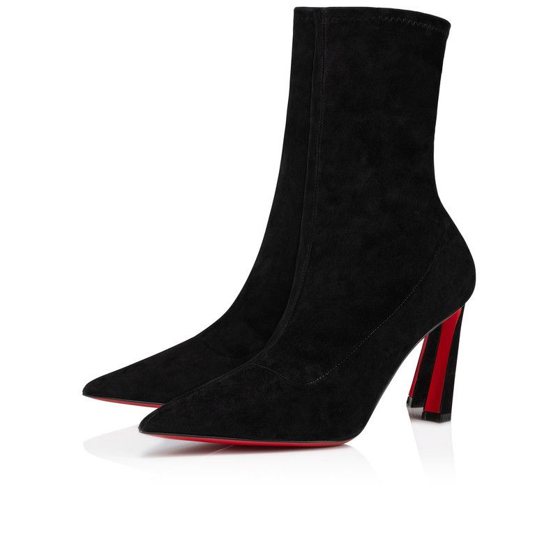 Christian Louboutin os11x0526 Condora Stretch 85mm Boots in Black Size US 9 / IT 39 - 2 Thumbnail