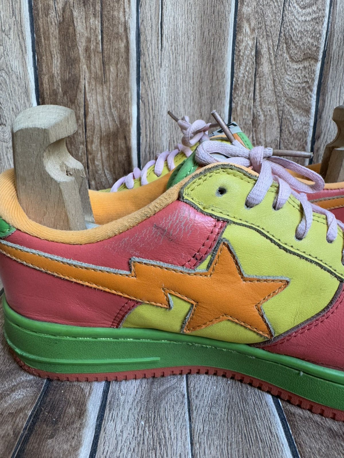 Bape × Nigo 2009 woodland camo bapesta Size US 9 / EU 42 - 11 Thumbnail