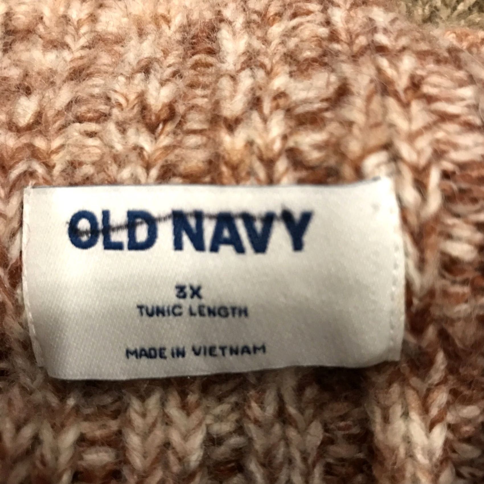 Old Navy Old Navy Womens Tunic Sweater 3XL Long Sleeve Crew Neck Acrylic Multicolor Plus Size A26 Size XXL / US 16-18 / IT 52-54 - 2 Thumbnail