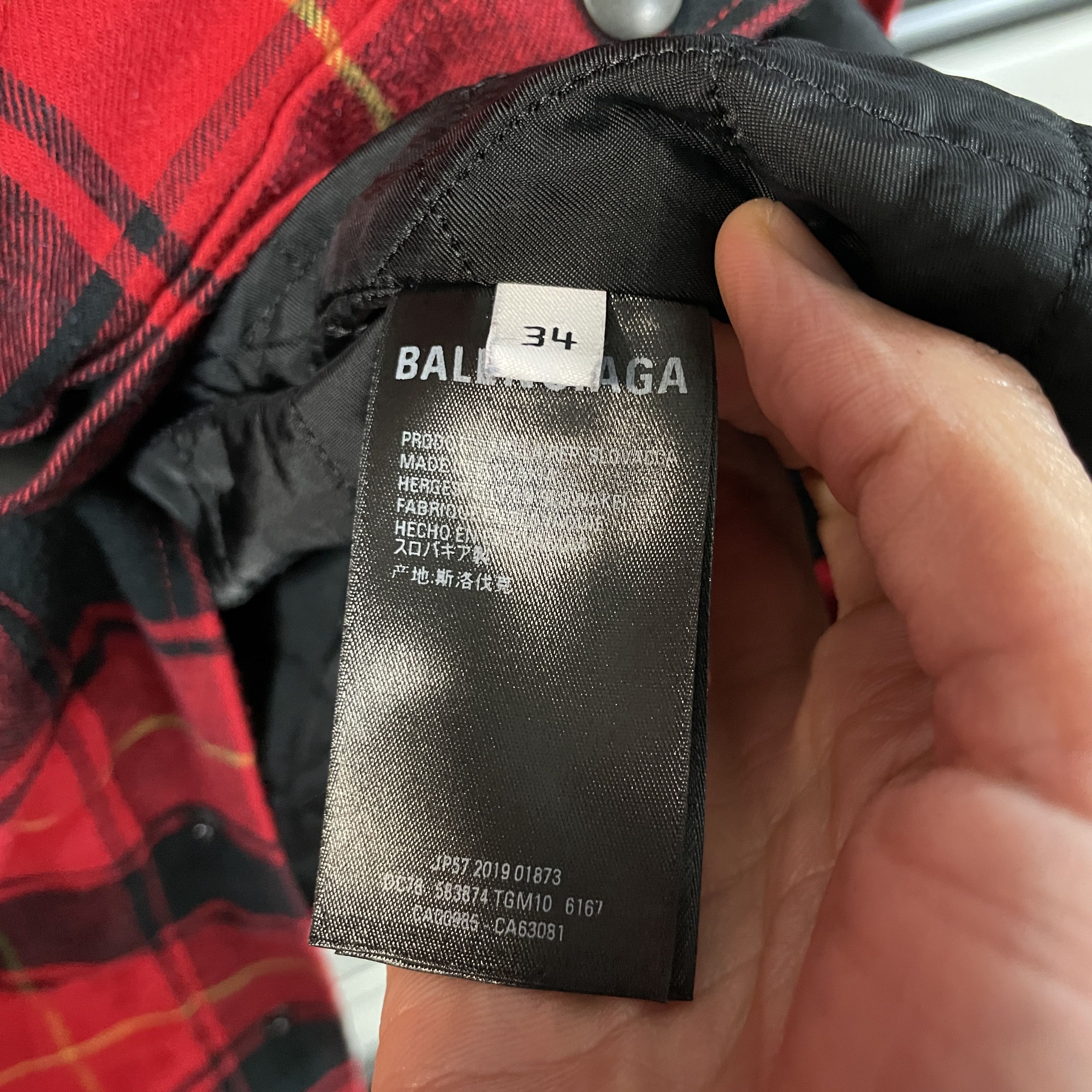 Balenciaga Balenciaga Swing Flannel Shirt Jacket Size US M / EU 48-50 / 2 - 4 Thumbnail
