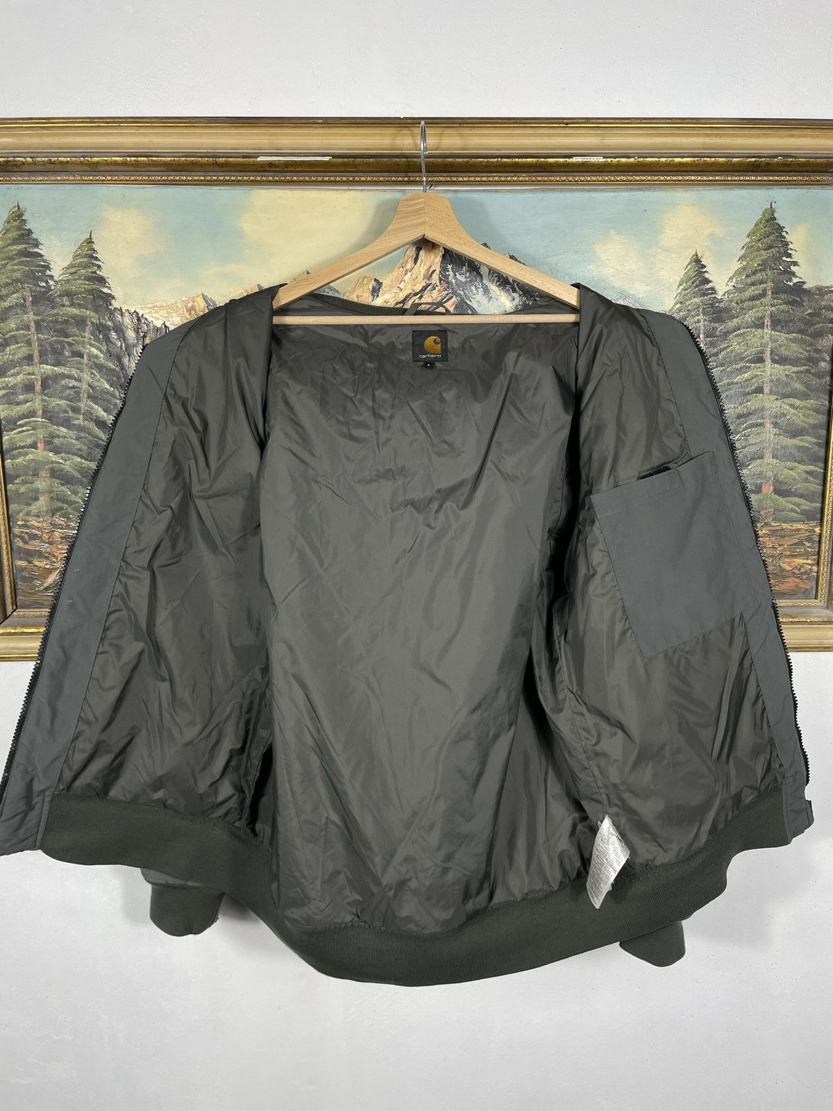 Carhartt × Vintage Carhartt Jacket Zip Bomber Baggy Loose Workers Retro 00s Size US L / EU 52-54 / 3 - 8 Thumbnail