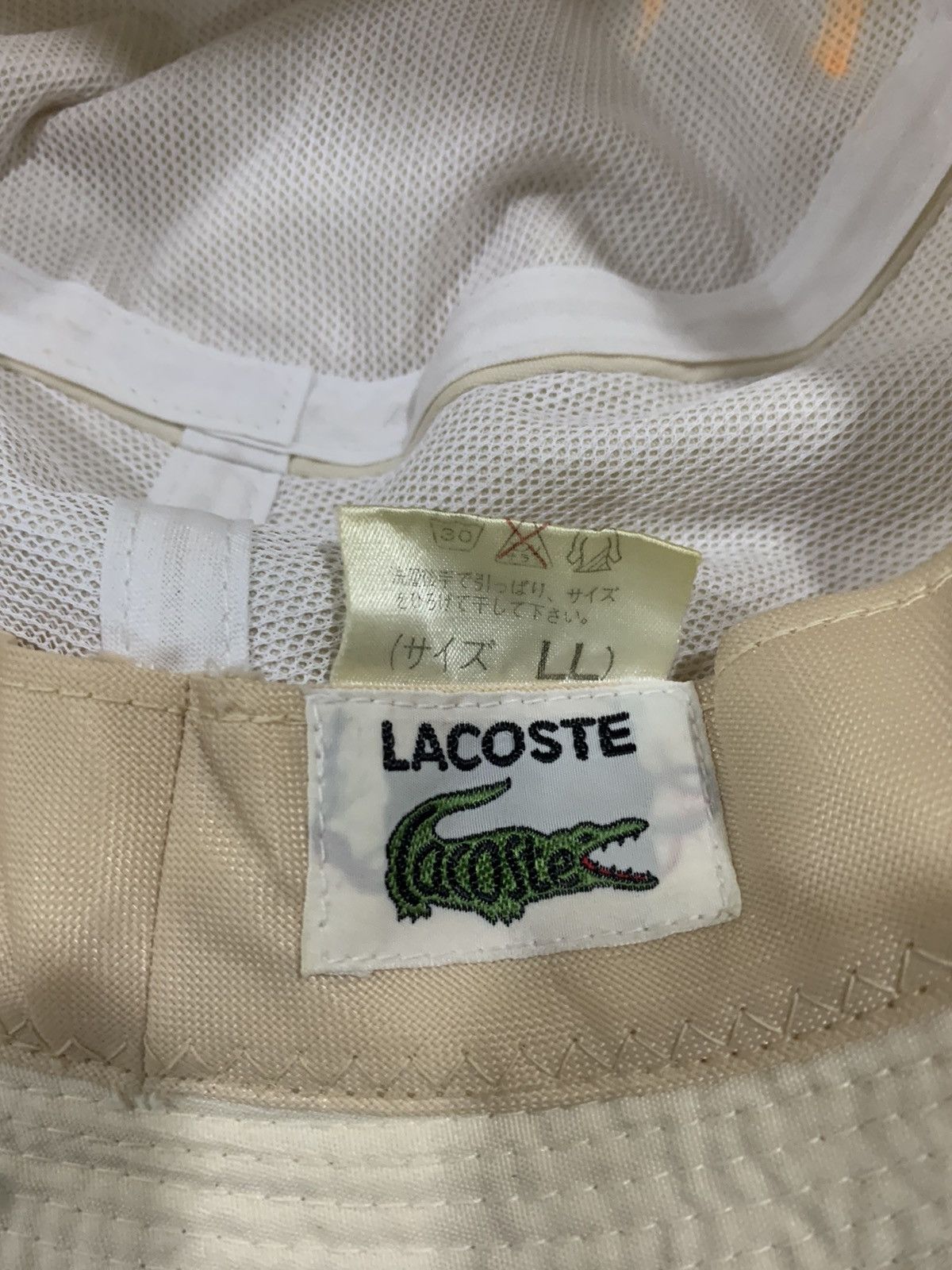 Lacoste × Vintage VINTAGE!! Bucket Hat LACOSTE Size ONE SIZE - 6 Thumbnail