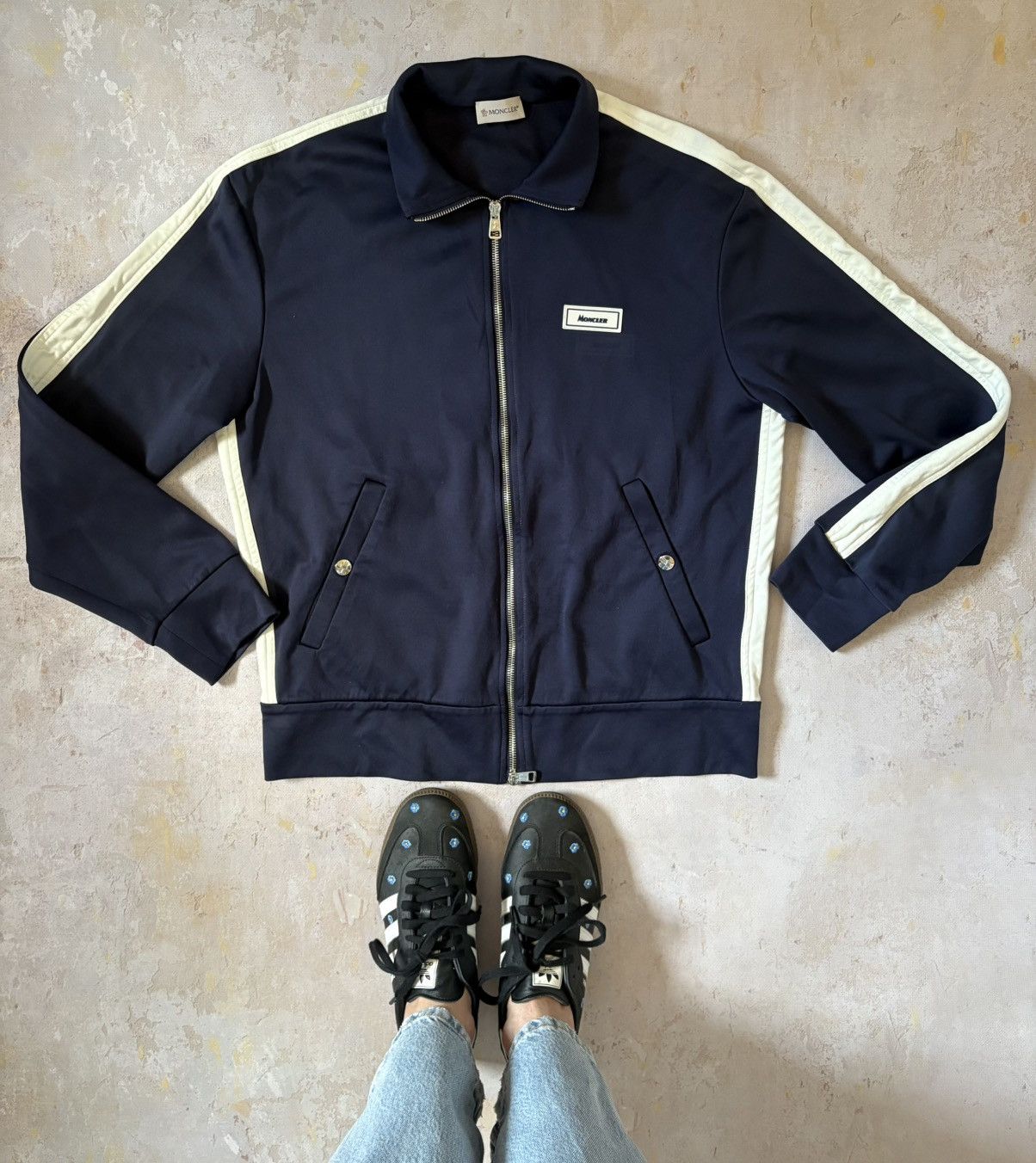 Moncler Moncler Track Jacket Size US M / EU 48-50 / 2 - 1 Thumbnail