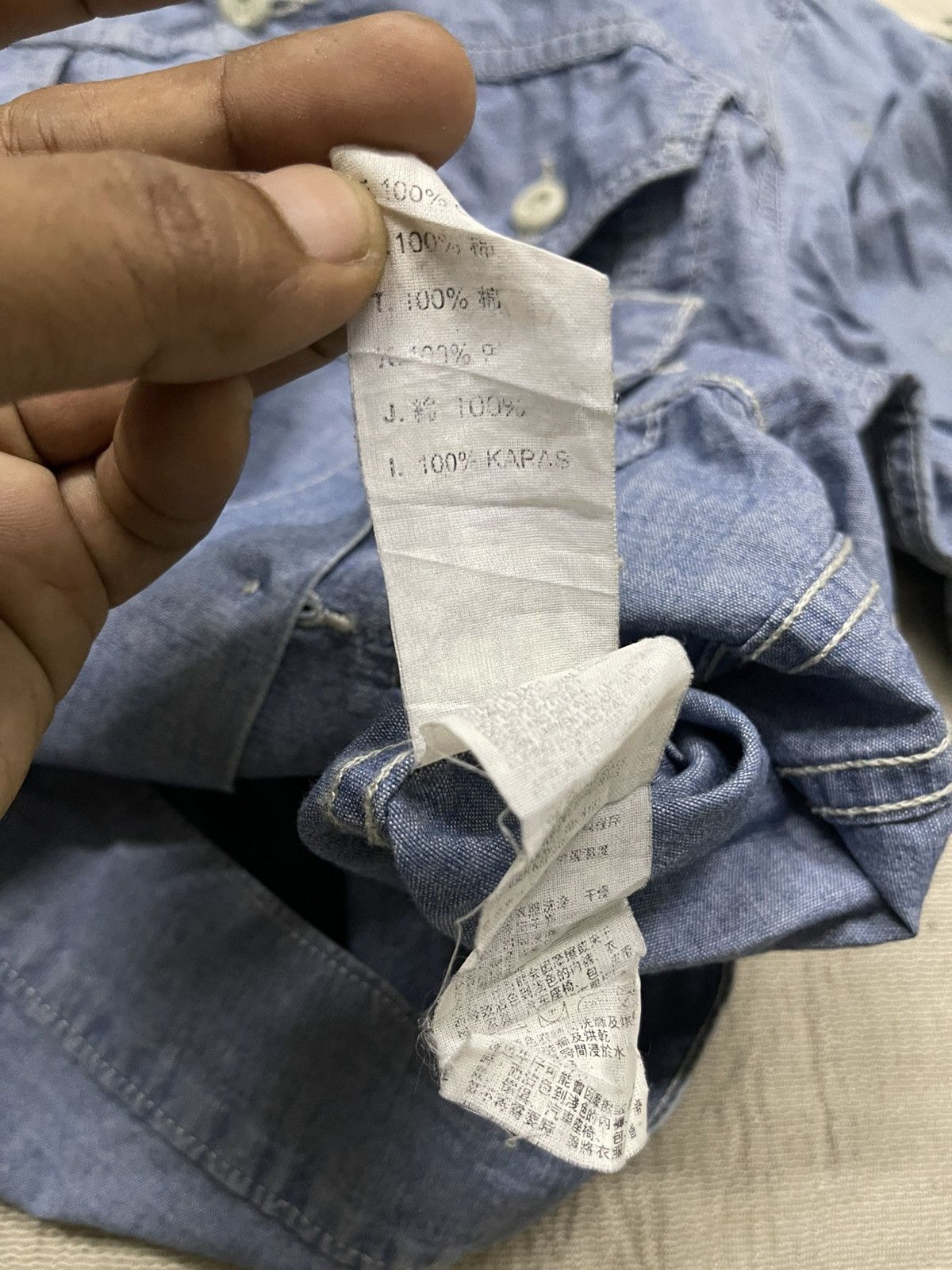 Levi's 2000s LEVIS SOFT DENIM LIGHT JACKET Size US M / EU 48-50 / 2 - 12 Thumbnail