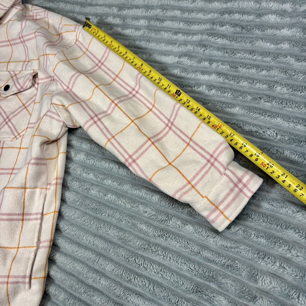Other HFX women's long sleeve cozy plaid shacket shirt jacket XL Size XL / US 12-14 / IT 48-50 - 7 Thumbnail