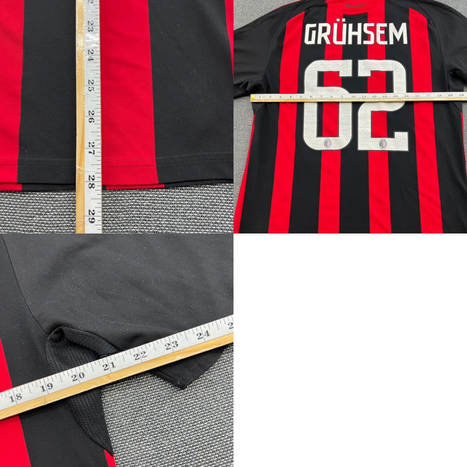 Adidas AC Milan 2008 2009 Home Football Jersey Mens Large Adidas Shirt Shirt Shirt Size US L / EU 52-54 / 3 - 10 Thumbnail