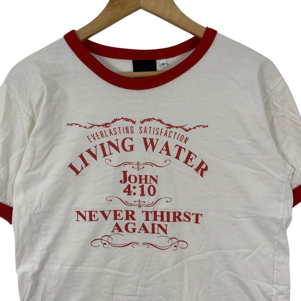 Other UNFLEDGED JAPAN Living Water Raglan Ringer Tee Shirt Top Size S / US 4 / IT 40 - 5 Thumbnail