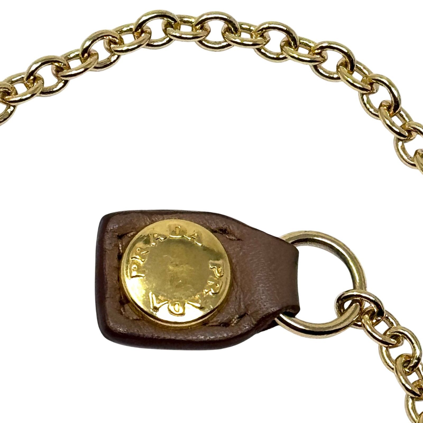 Prada Prada Chain Cardholder Wallet Size ONE SIZE - 9 Thumbnail