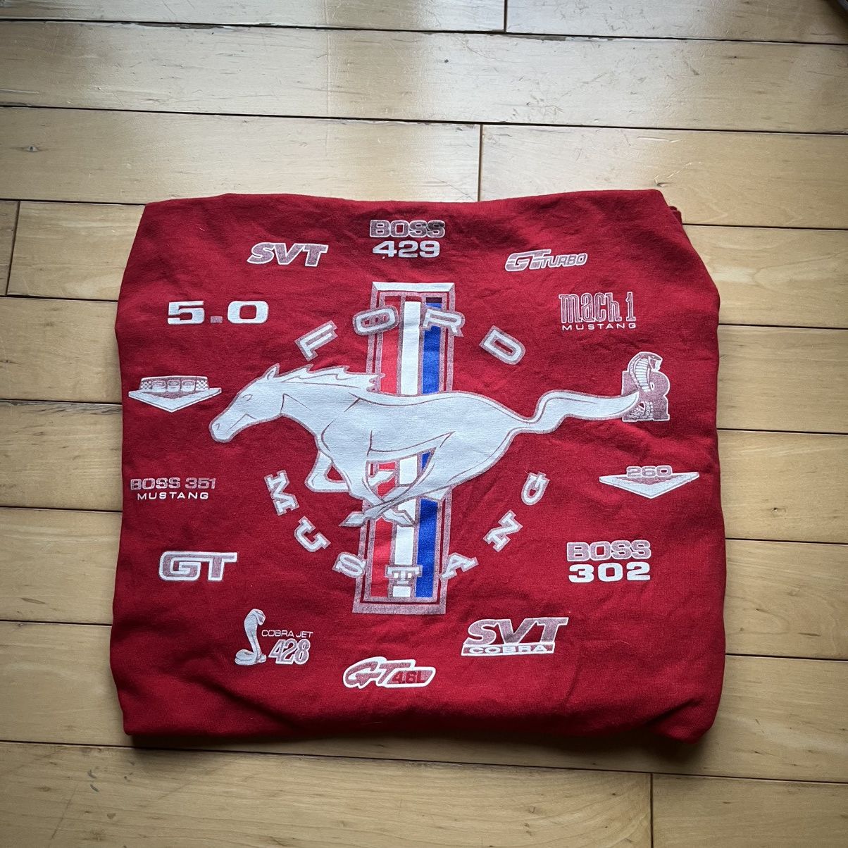 Other Vintage Red Ford Mustang tee Size US XL / EU 56 / 4 - 1 Thumbnail