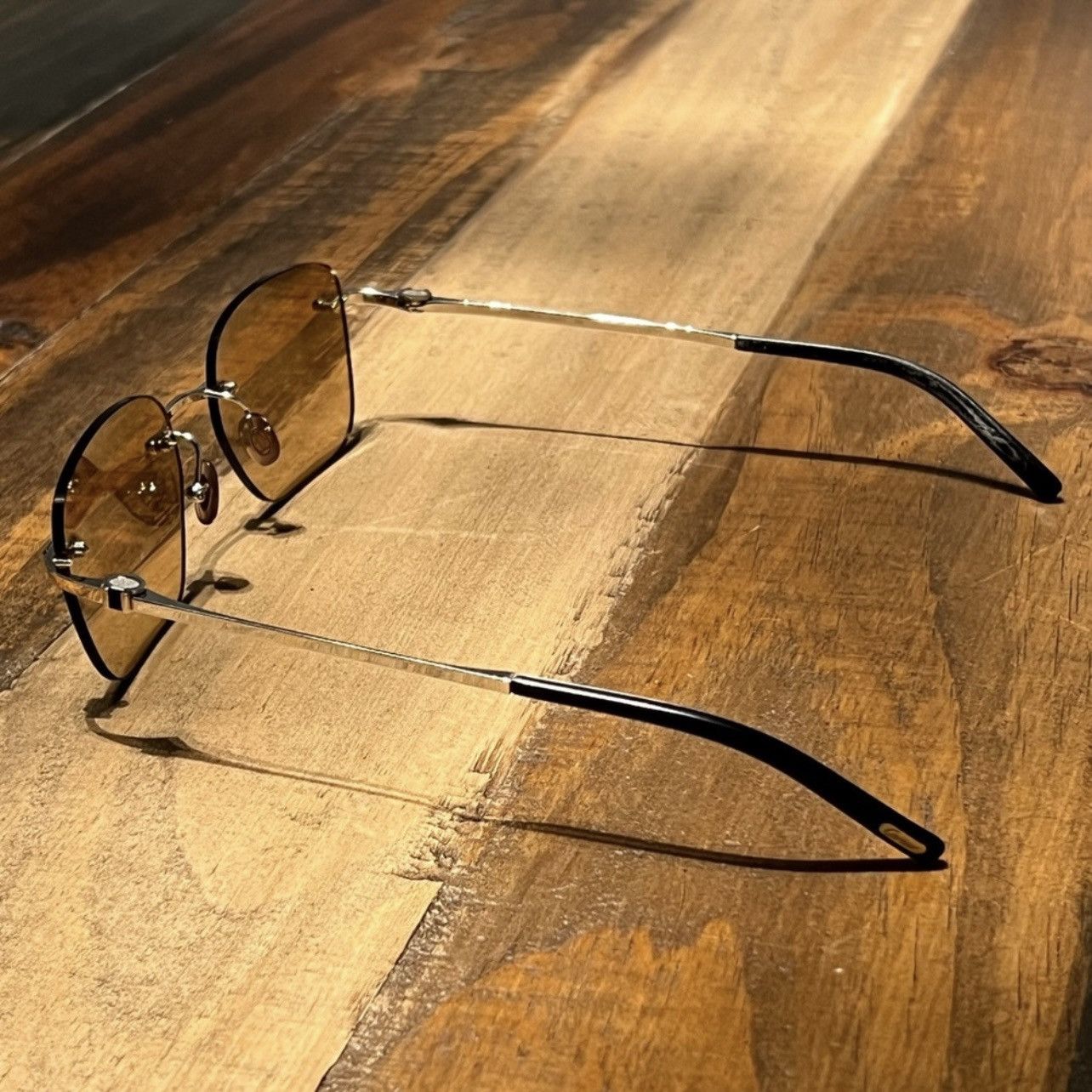 Cartier Cartier Square Rimless Sunglasses Glasses 100% Authentic | Grailed