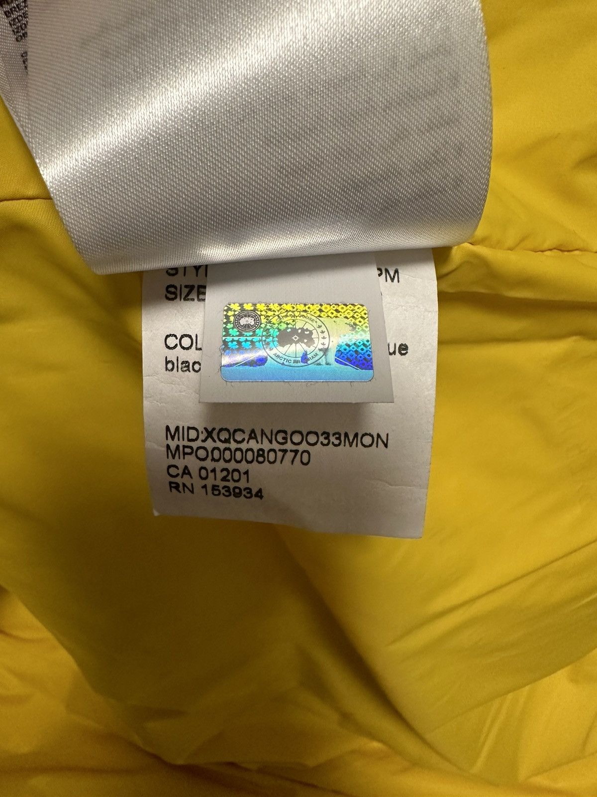 Canada Goose × Pyer Moss Canada Goose x Pyer Moss Vest - Black CG Disc Vest Size US XL / EU 56 / 4 - 11 Thumbnail