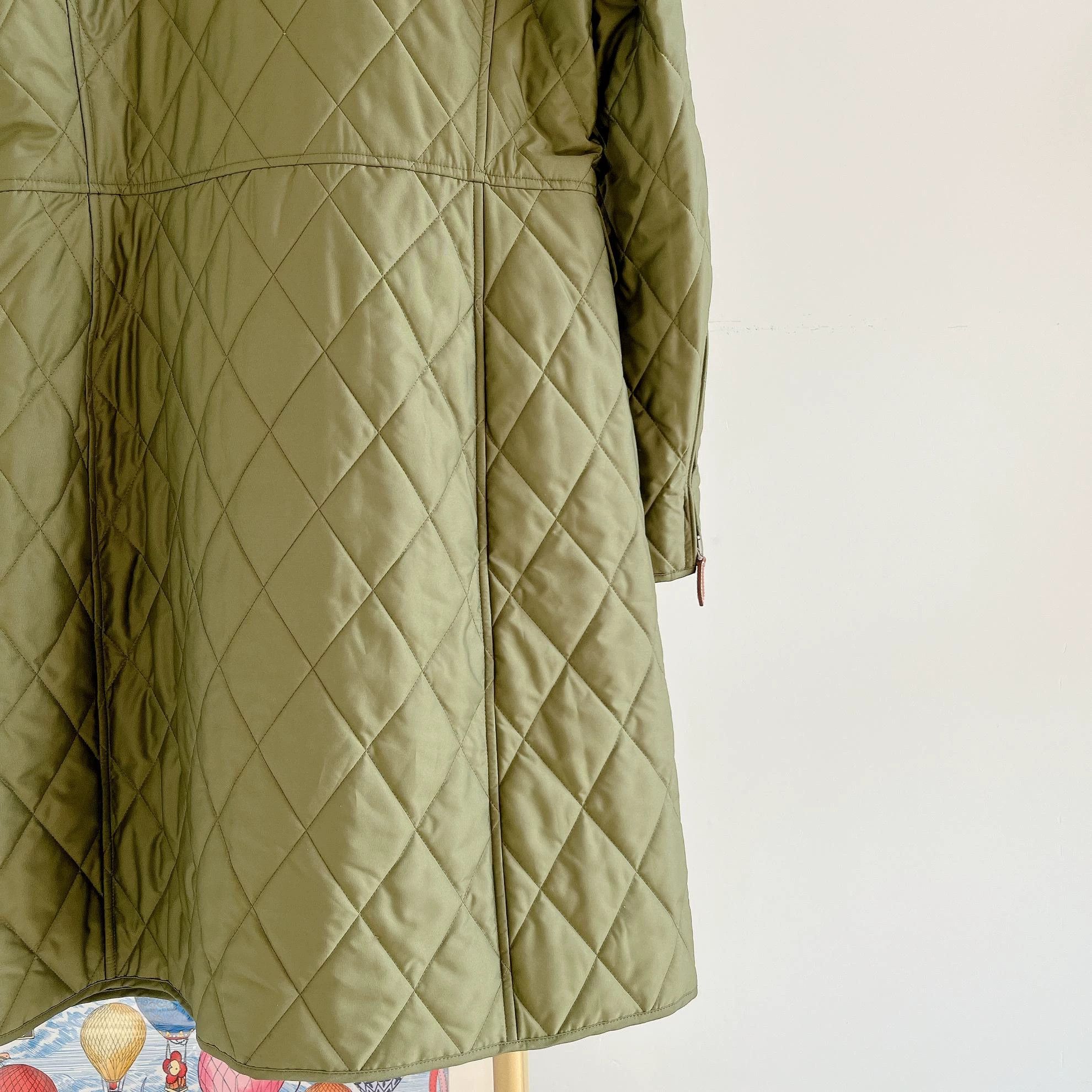 Burberry Burberry green cotton coat XL Size XL / US 12-14 / IT 48-50 - 5 Thumbnail