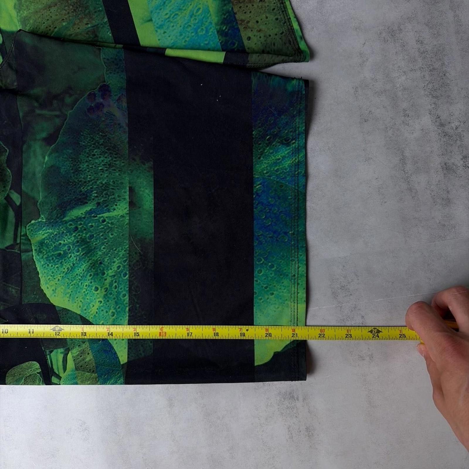 Oakley Y2K Green Oakley Grunge Surf Baggy Board Shorts Size US 31 - 7 Thumbnail