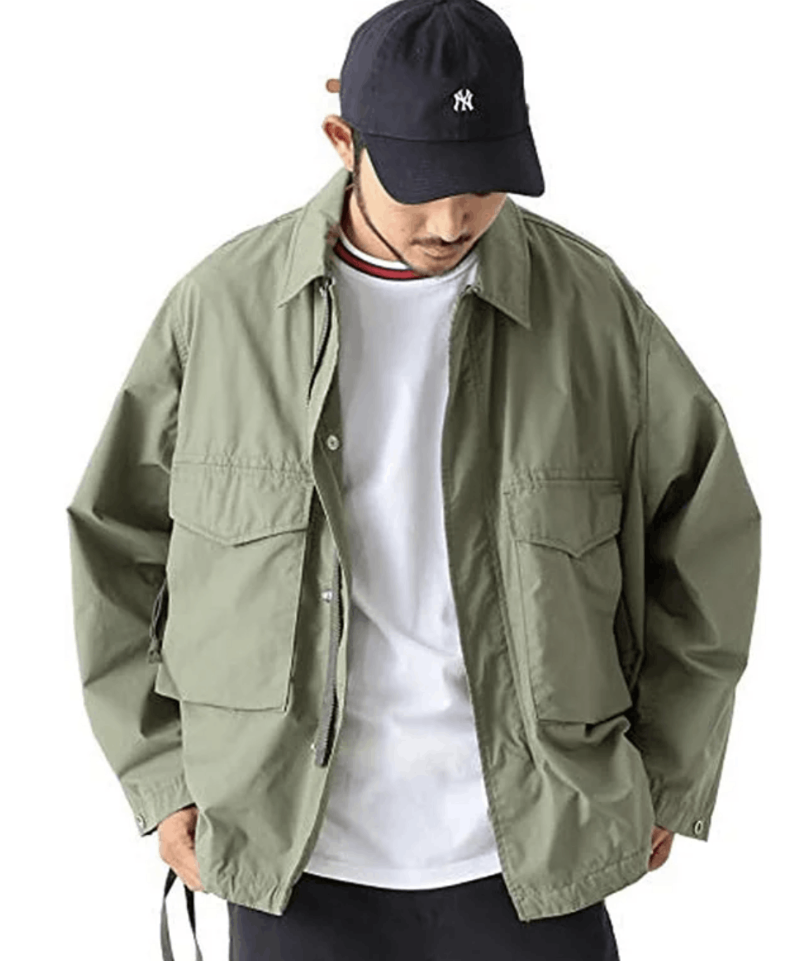 image of Beams Plus Beams M65 Blouson Jacket Size M Oversized Military in Green, Men's