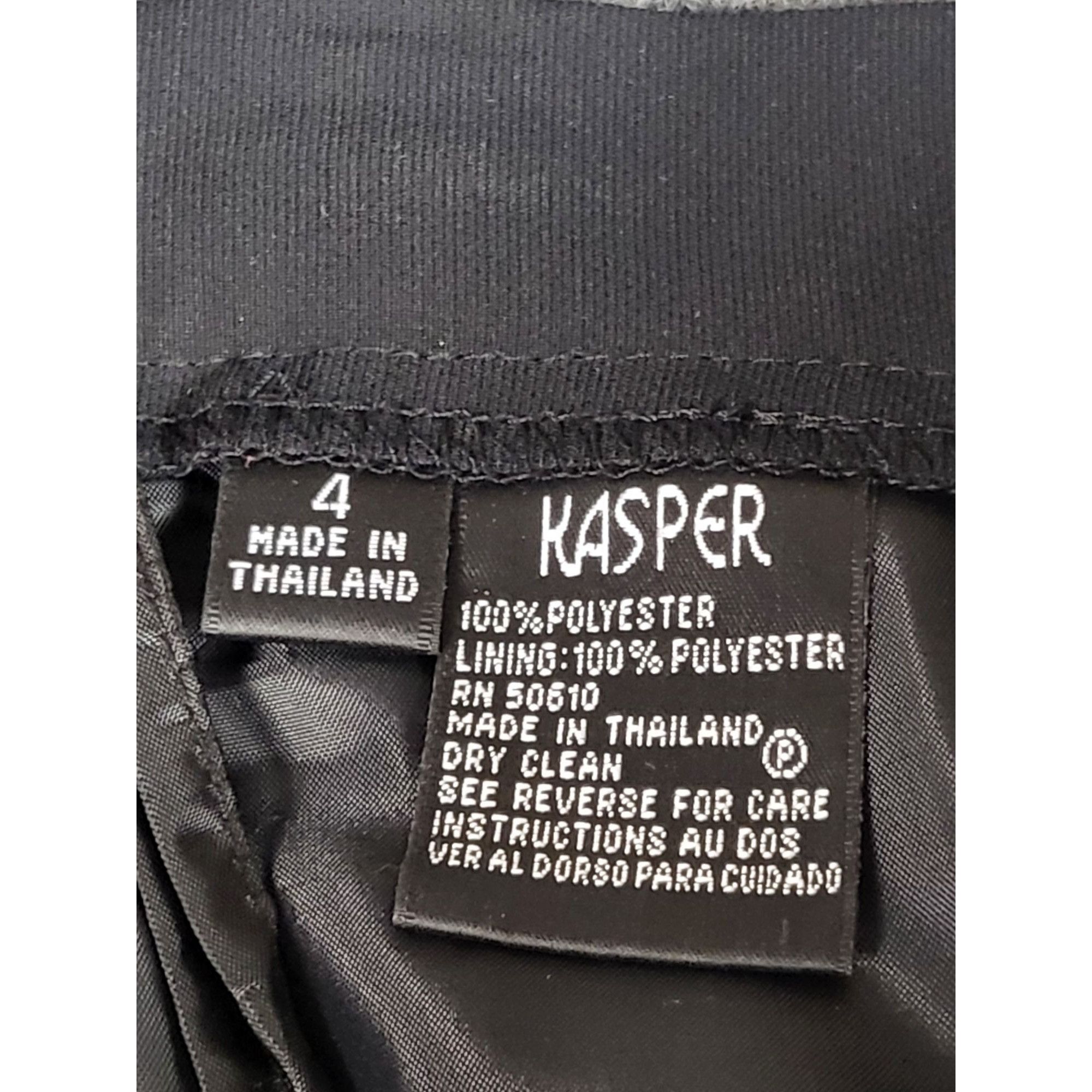 Kasper Kasper The Savoy Pant Suit Women Sz 4 2 Piece Designer Every Size 27" / US 4 / IT 40 - 13 Thumbnail