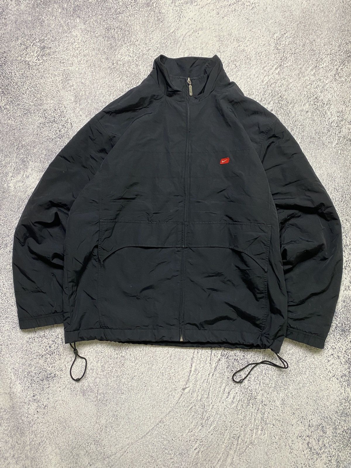 Nike × Vintage Vintage Nike Athletic Logo Swoosh Nylon Jacket Y2k Size US L / EU 52-54 / 3 - 1 Thumbnail