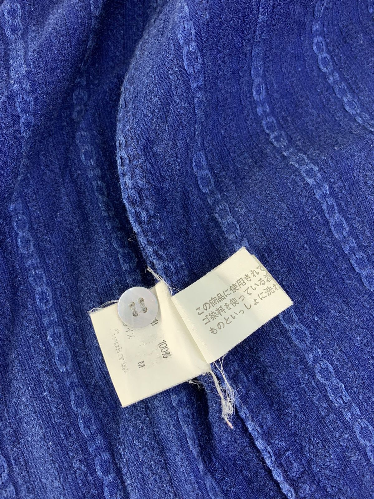 Hai Sporting Gear Hai Sporting Gear Denim Indigo Button Up Striped Hickory Size US L / EU 52-54 / 3 - 8 Thumbnail