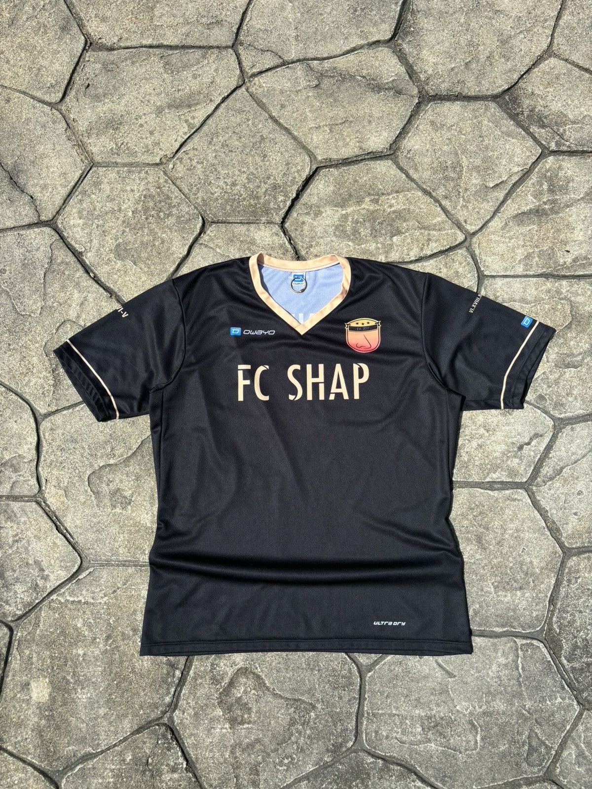 Vintage Y2K FC Shaps Santos Blokecore Soccer Jersey Size US M / EU 48-50 / 2 - 1 Thumbnail