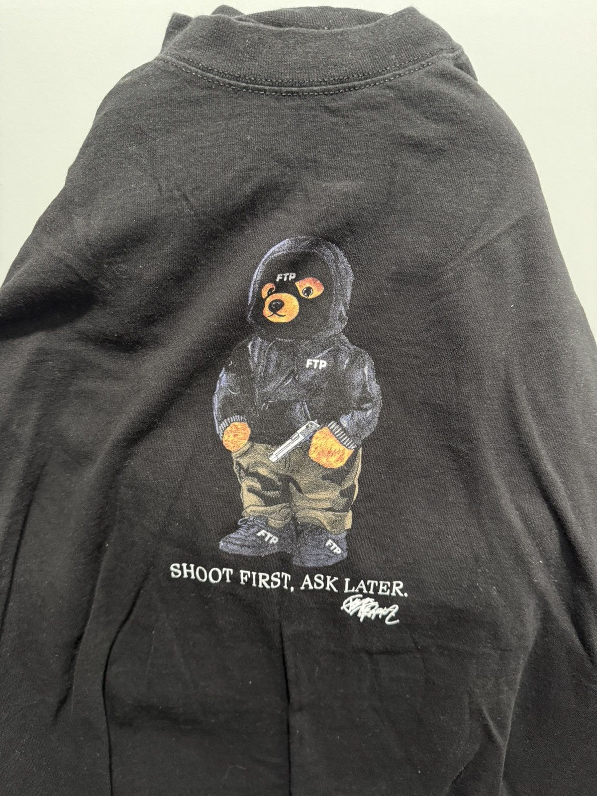 Fuck The Population FTP Shoot First Ask Later Tee Black Size US M / EU 48-50 / 2 - 1 Preview