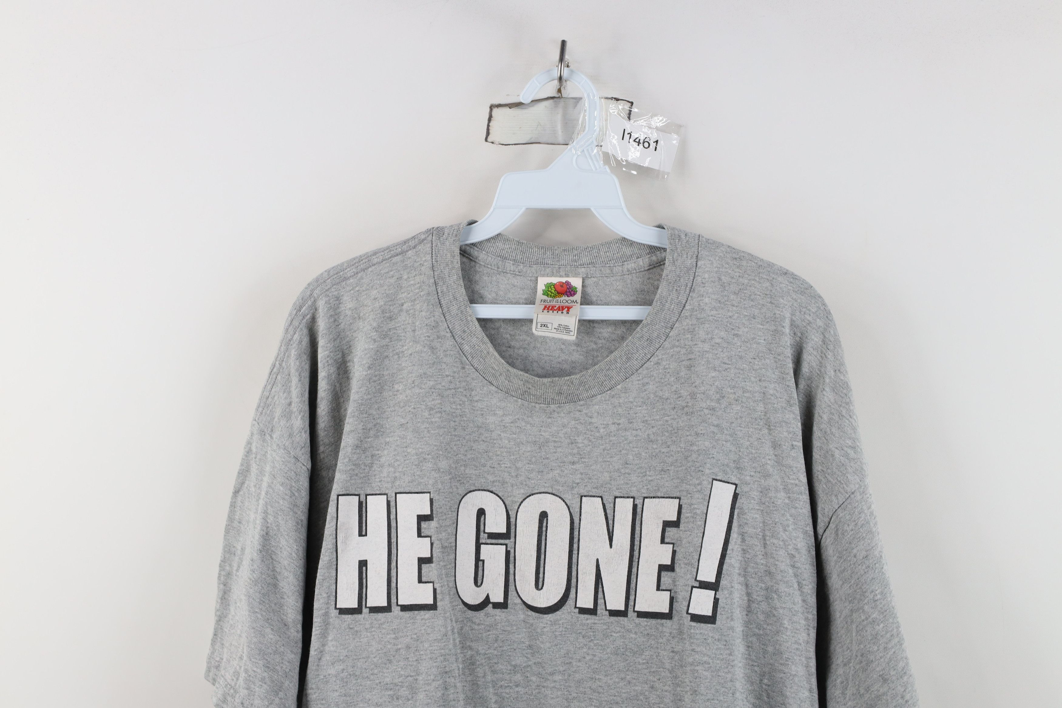 Vintage Vintage He Gone Chicago White Sox Baseball T-Shirt Gray Size US XXL / EU 58 / 5 - 2 Thumbnail