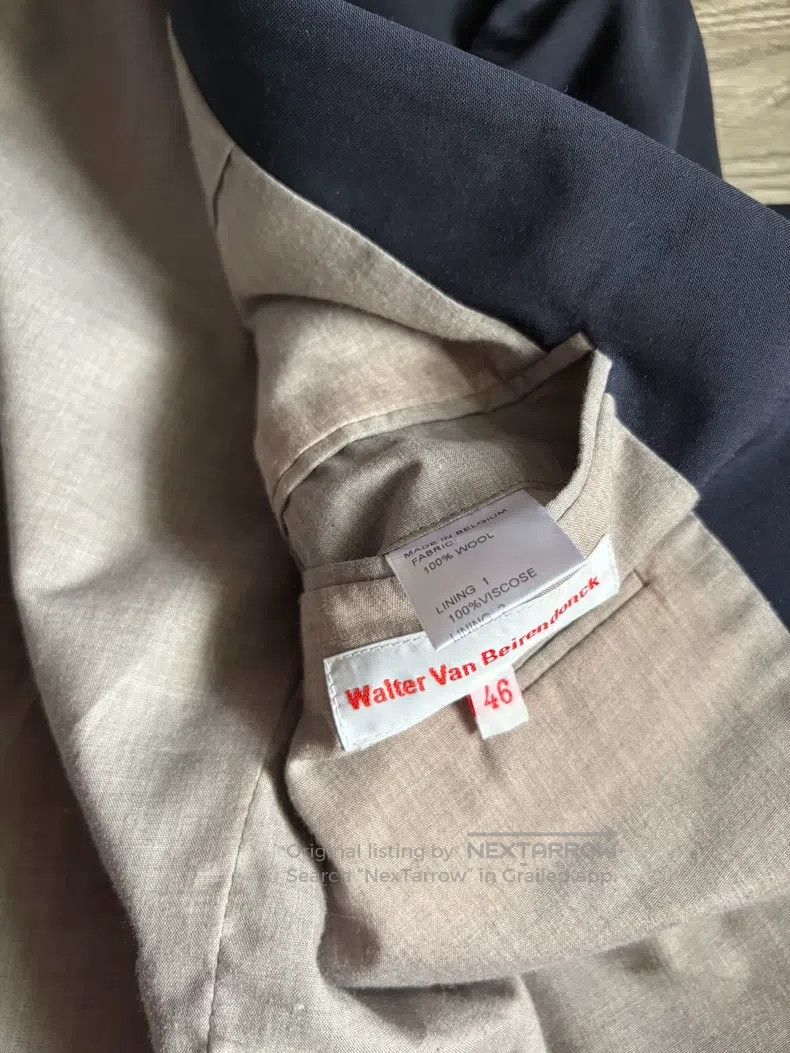 Walter Van Beirendonck Walter Van Beirendonck Suit jacket Size 46R - 4 Thumbnail
