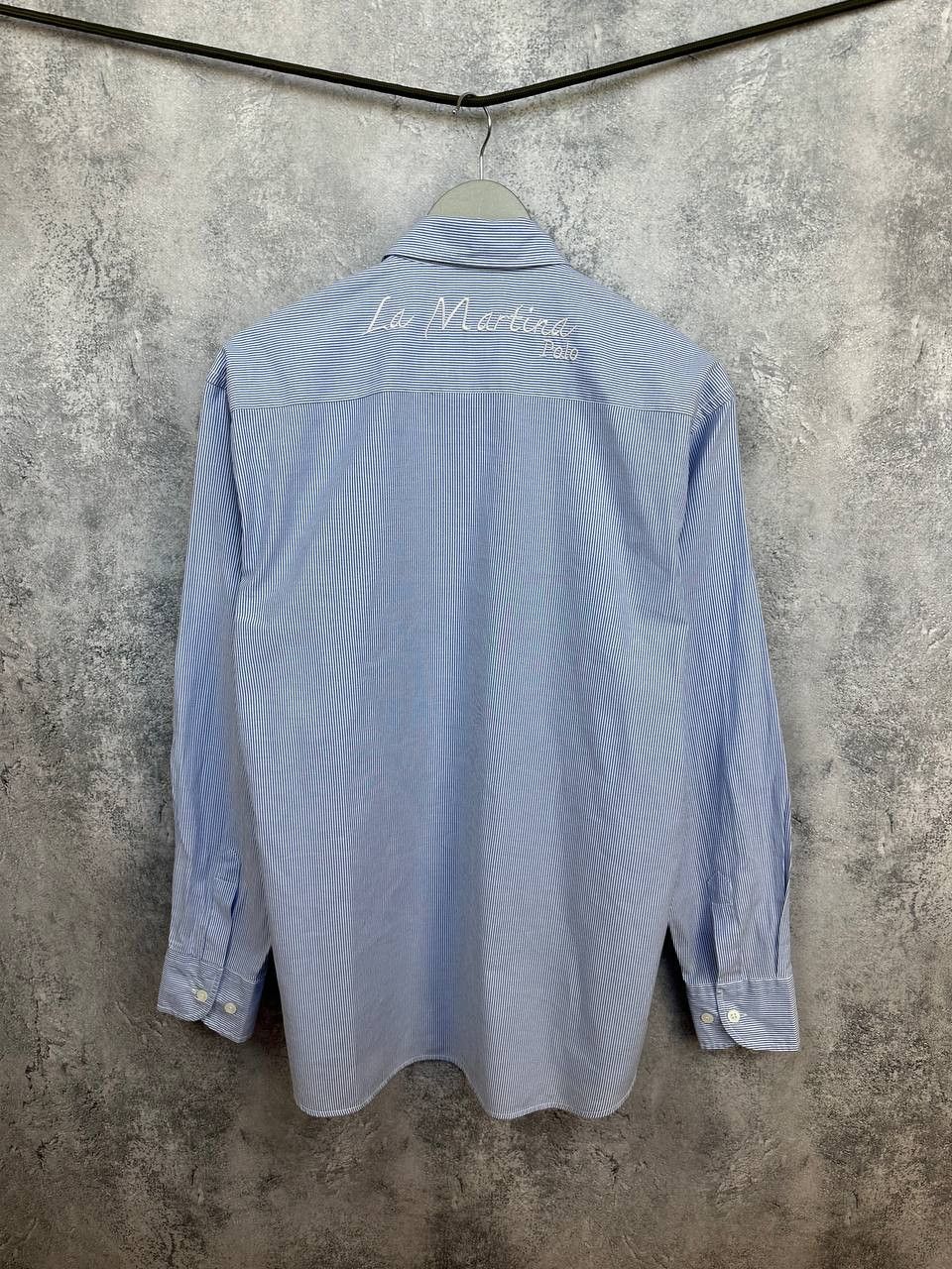 La Martina La Martina Argentina Striped Button Up Shirt LS Cotton Size US XL / EU 56 / 4 - 2 Thumbnail