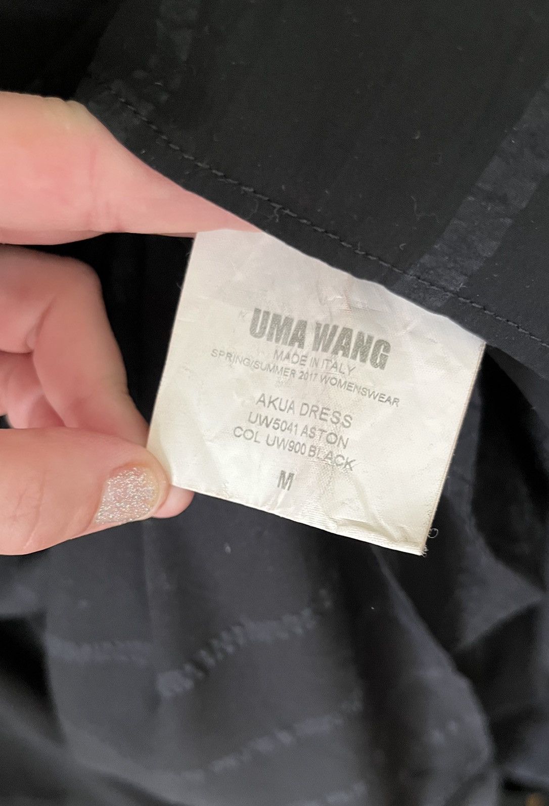 Uma Wang SS 2017 Akua Black Maxi Dress Size S / US 4 / IT 40 - 9 Thumbnail