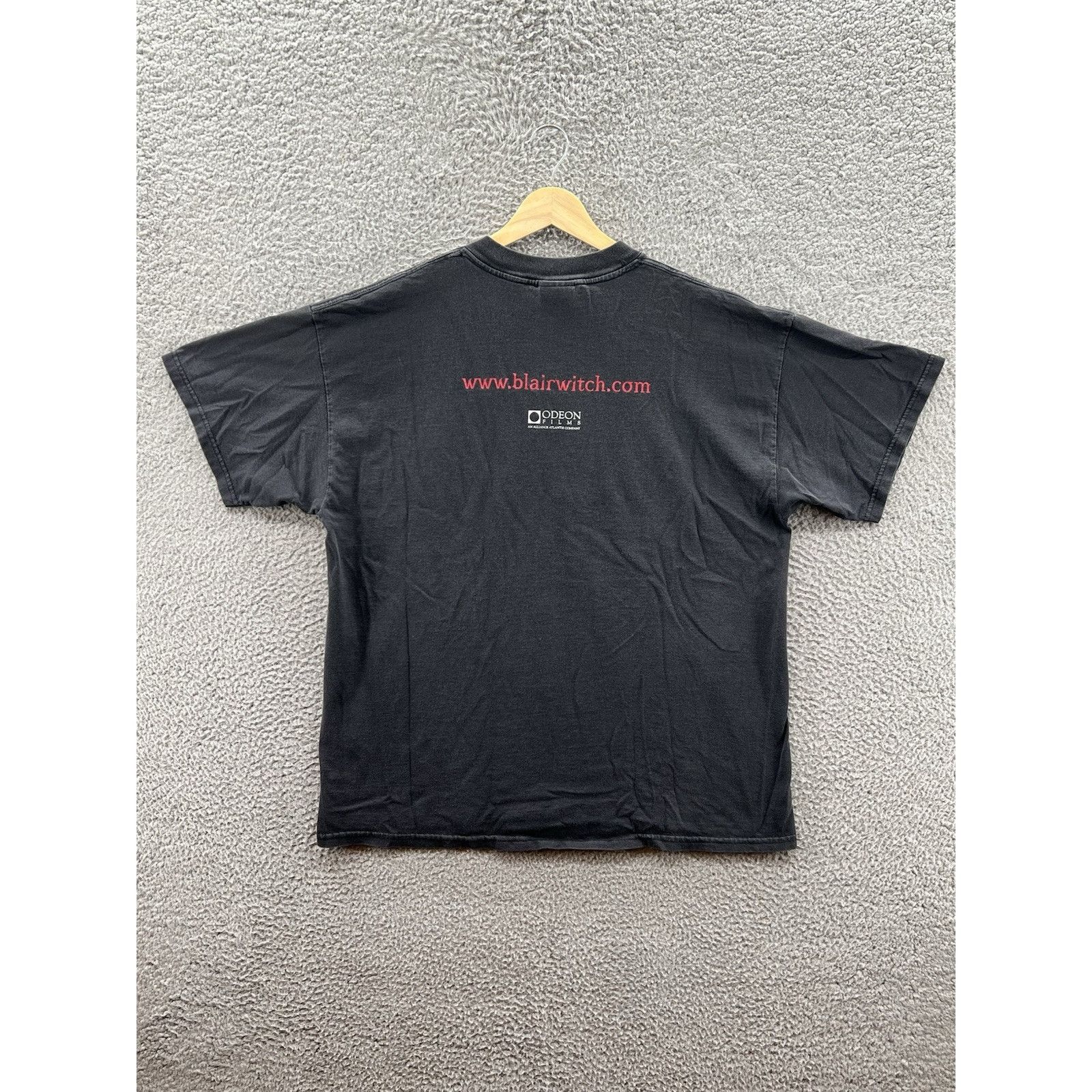 Gildan Blair Witch Project 2 Halloween 2000 Black Horror Movie Tee Size US XL / EU 56 / 4 - 2 Thumbnail