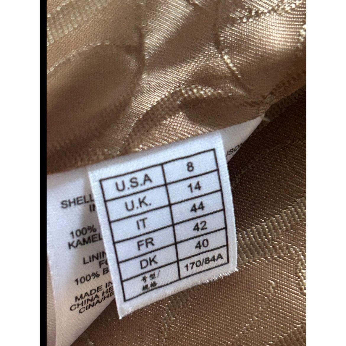 Brooks Brothers Brooks Brothers Women’s Italian fabric baby Camel hair Blaze Size M / US 6-8 / IT 42-44 - 13 Thumbnail