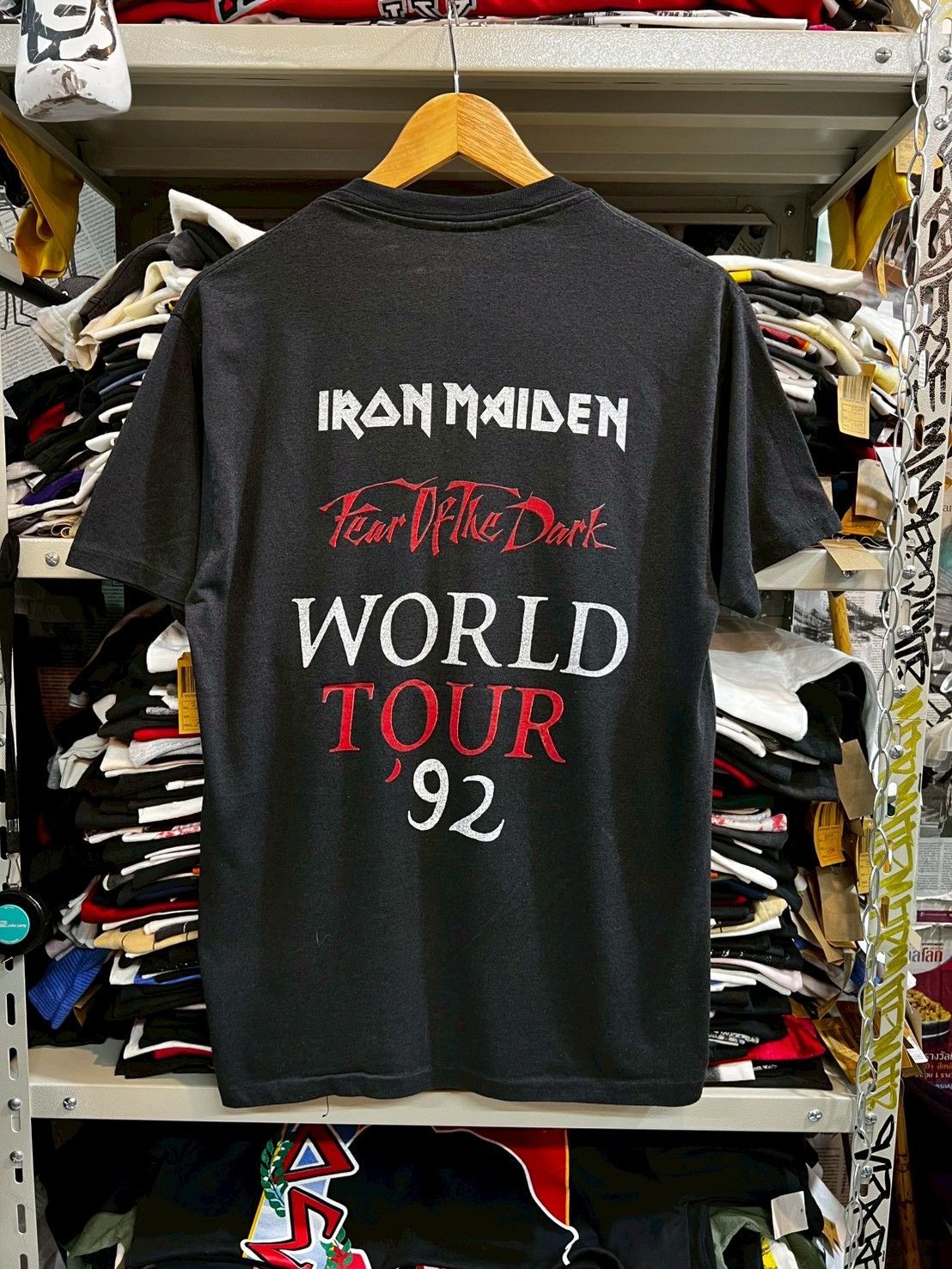 Band Tees Iron maiden vintage tee 90’s Size US L / EU 52-54 / 3 - 6 Thumbnail