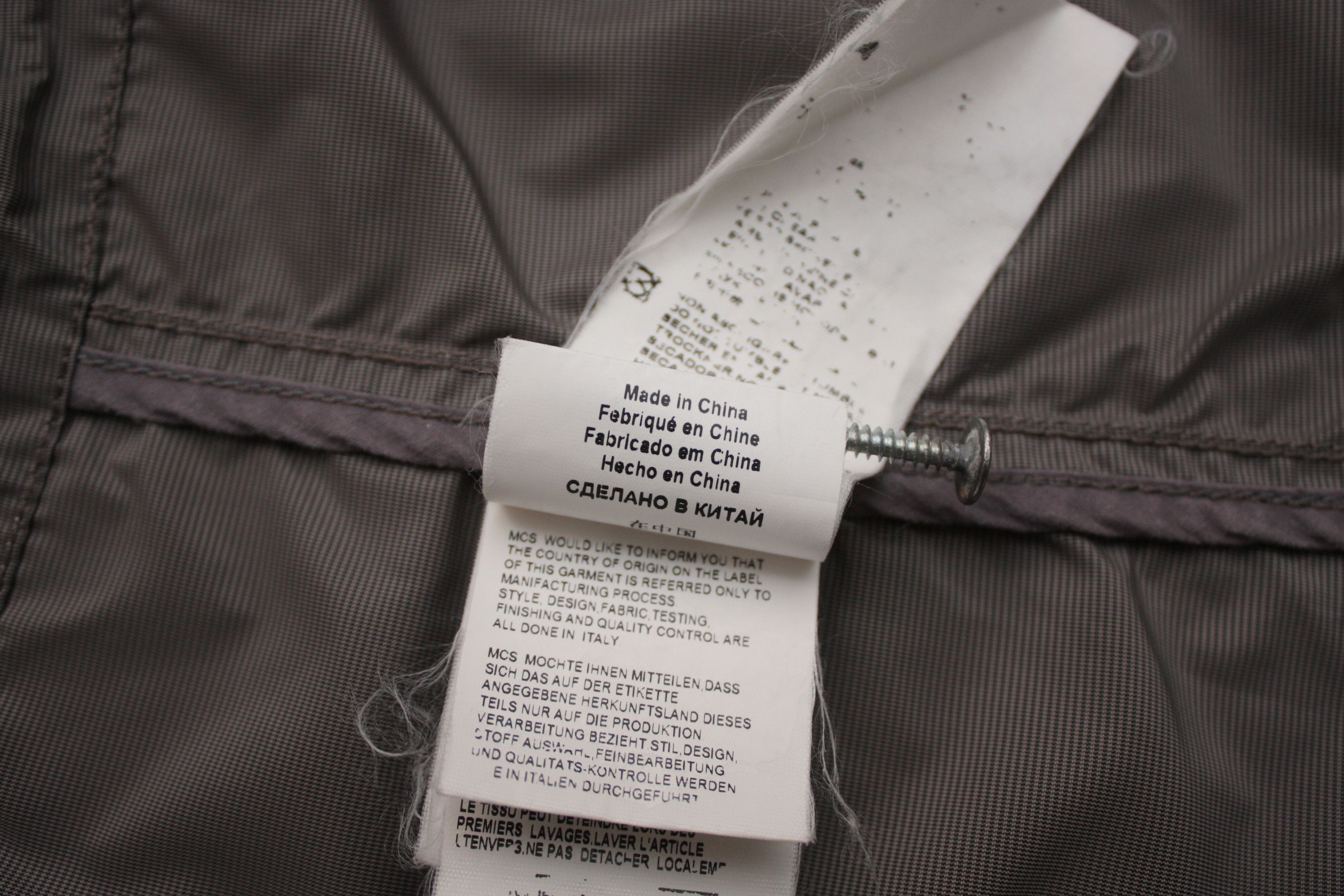 Marlboro Classics Marlboro Classics Grey Nylon Lightweight Jacket Men's 56 Size US XL / EU 56 / 4 - 10 Thumbnail