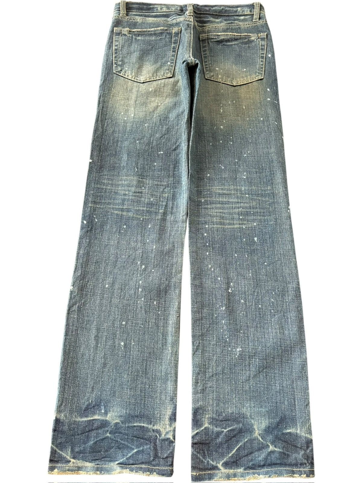 Dolce & Gabbana Vintage Japanese Brand Rusty Wash Distress Loose Jeans Size US 30 / EU 46 - 2 Thumbnail