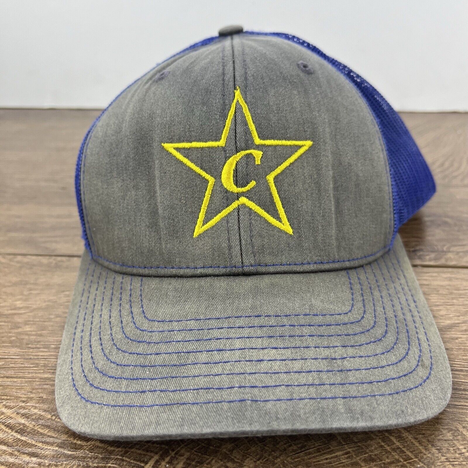 Other C Star Hat C StarsSnapback Hat Gray Hat Adjustable Gray Adul Size ONE SIZE - 6 Thumbnail