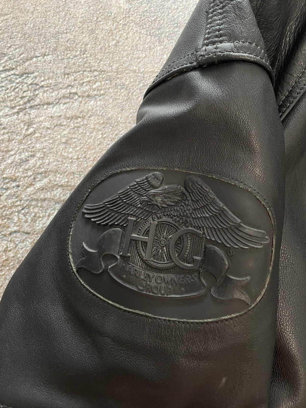 Harley Davidson Harley Davidson USA Harley Owners Group Leather Jacket Size M / US 6-8 / IT 42-44 - 6 Thumbnail
