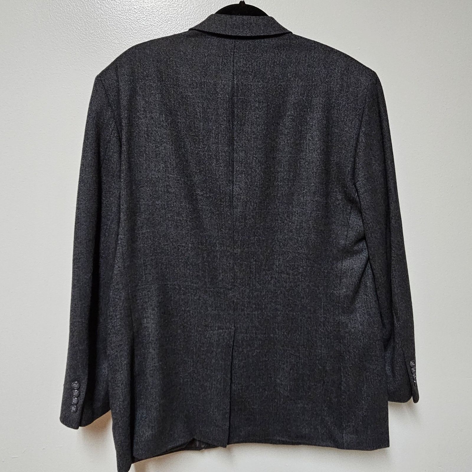 Club Room Men's Club Room Wool Cashmere Blend Suit Jacket Size 43R Size 42R - 3 Thumbnail