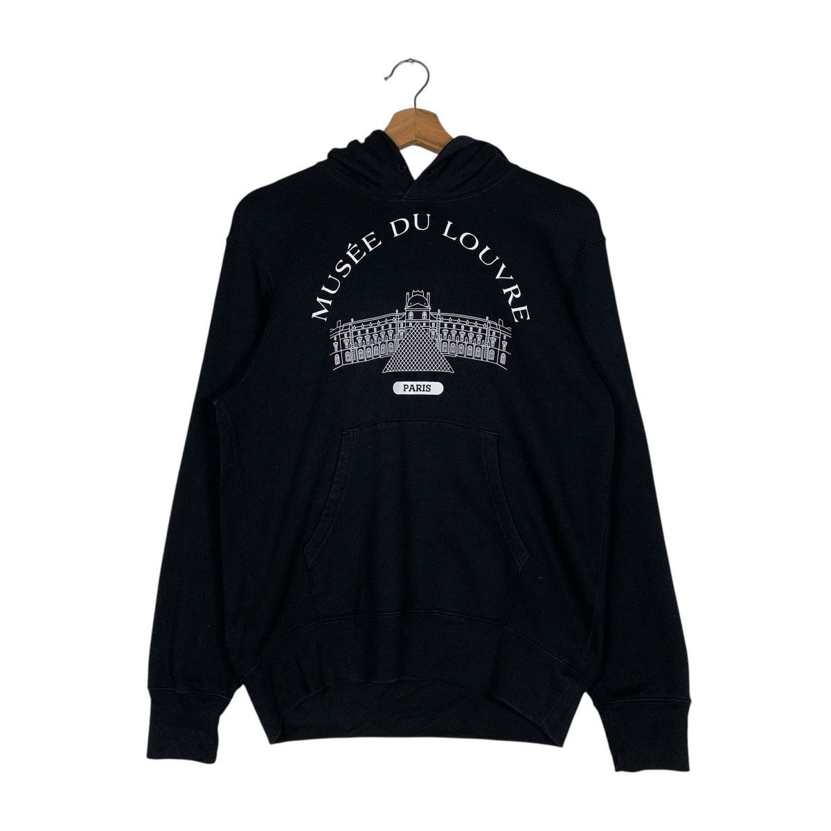 Japanese Brand MUSEE DU LOUVRE Graphics Printed Pullover Hoodies #1433-C65 Size US S / EU 44-46 / 1 - 1 Thumbnail