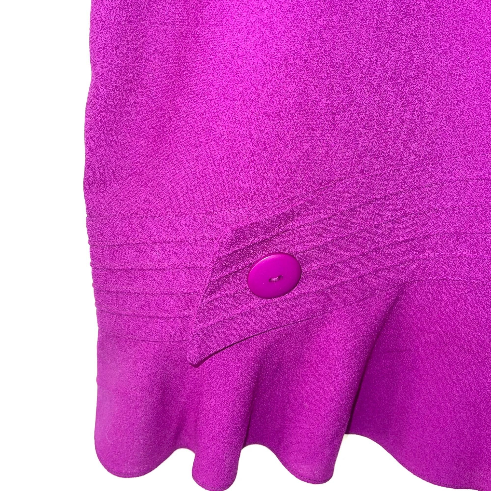 Vintage Jacques Vert Vintage Womens Skirt Size 14 Purple Crepe Size 36" / US 14 / IT 50 - 3 Thumbnail