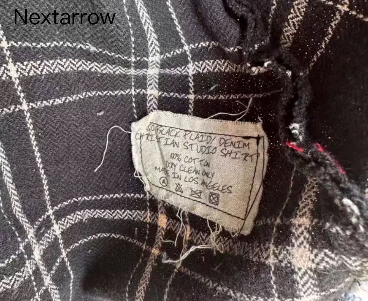 Greg Lauren Greg Lauren gl spliced denim jacket2412-Nextarrow Size US M / EU 48-50 / 2 - 2 Thumbnail