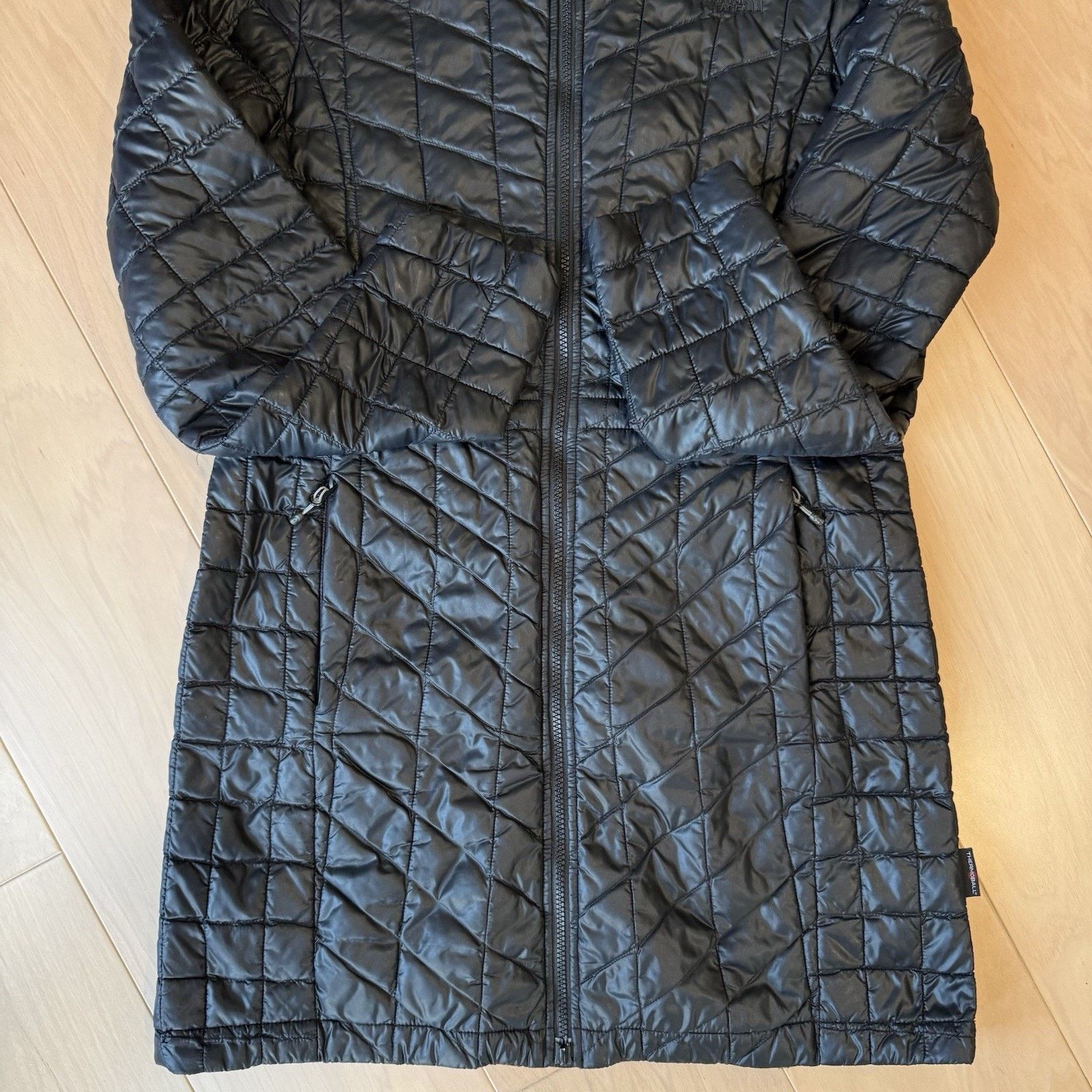 The North Face North Face Thermoball Parka Jacket Black Full Zip Insulated Size M / US 6-8 / IT 42-44 - 6 Thumbnail