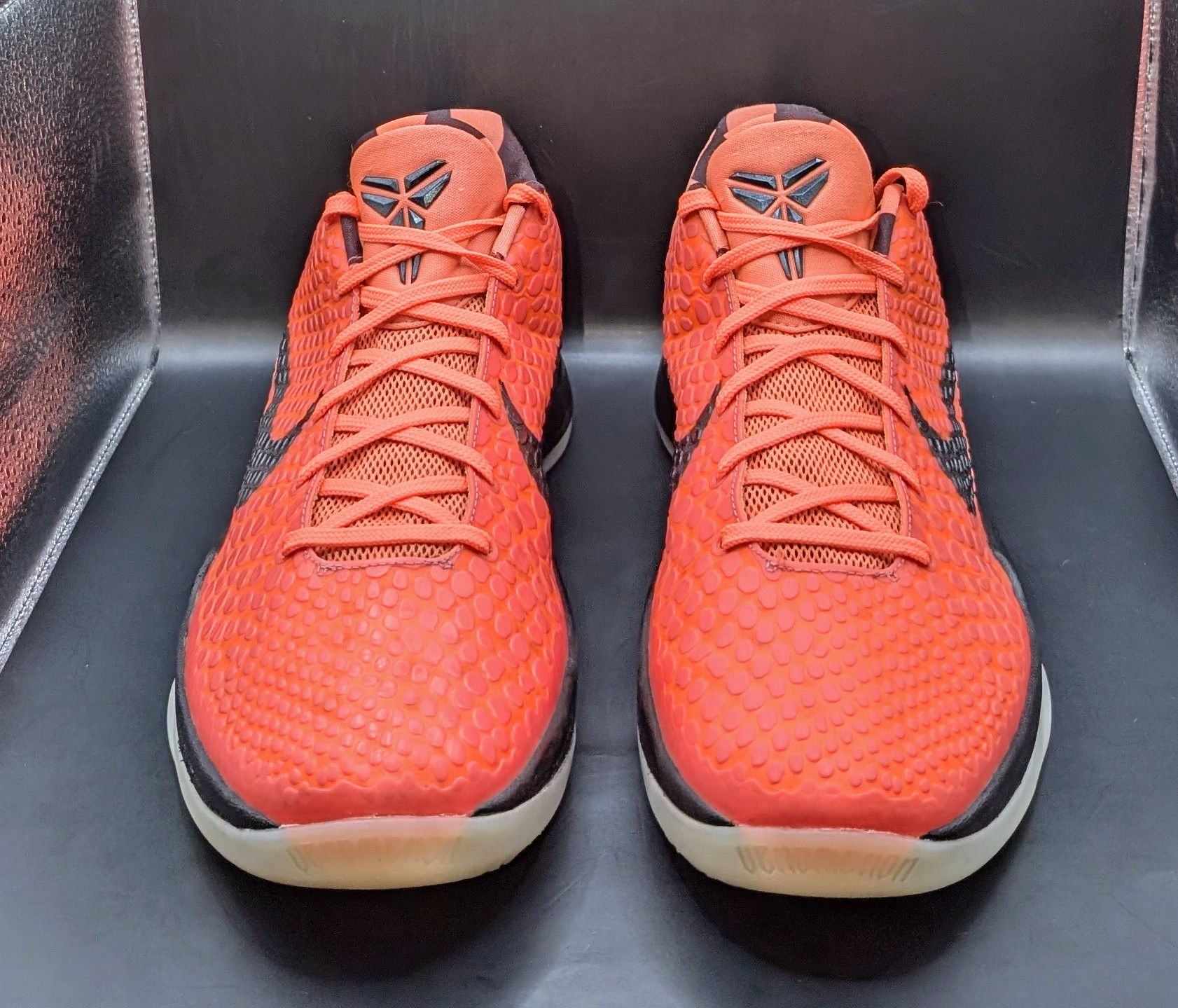 Nike Nike Zoom Kobe 6 FC Barcelona Away Mango PROMO rare pair Size US 12.5 / EU 45-46 - 2 Thumbnail