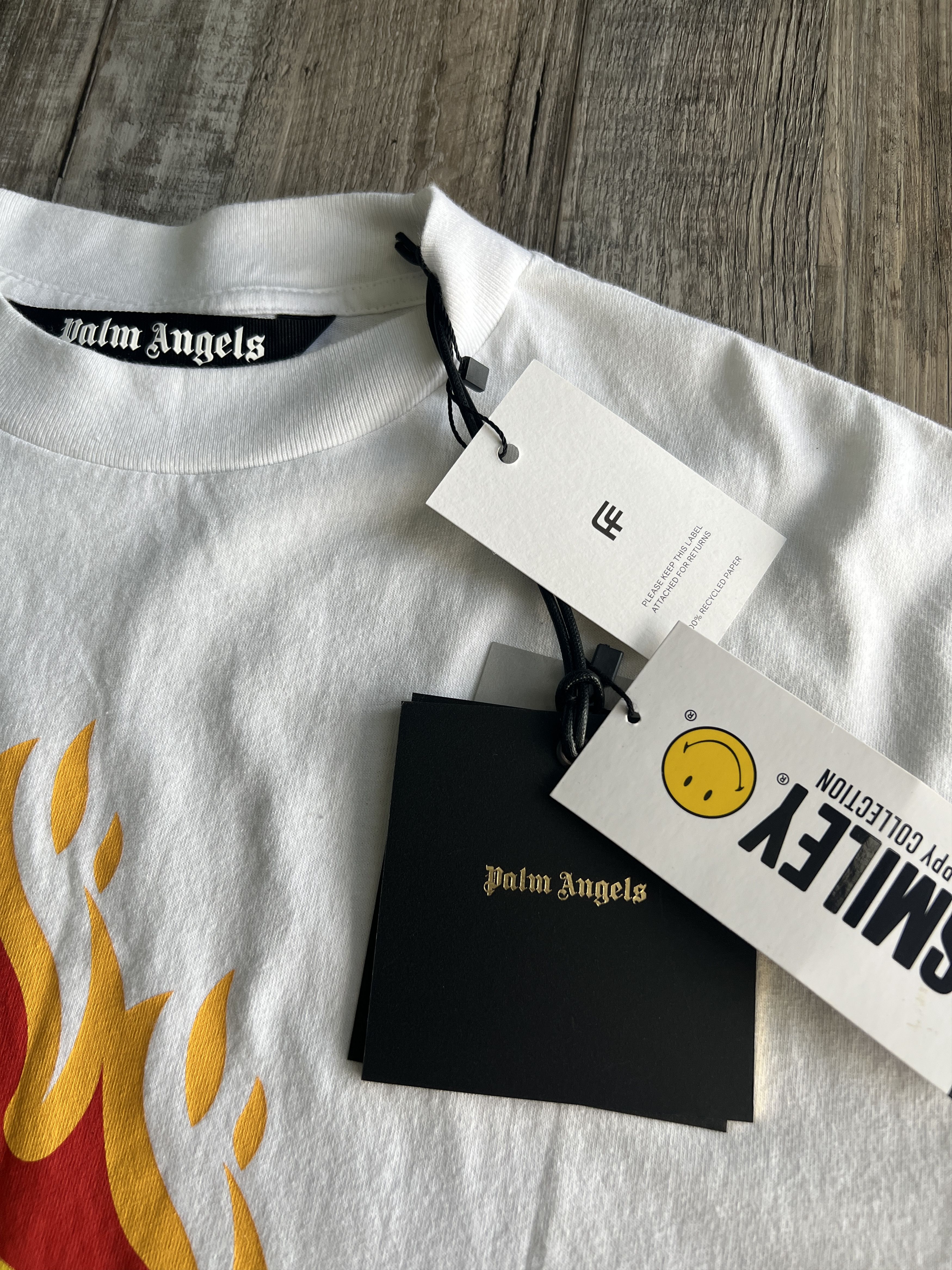 Palm Angels Palm Angels Burning Head T-Shirt Size US M / EU 48-50 / 2 - 3 Thumbnail