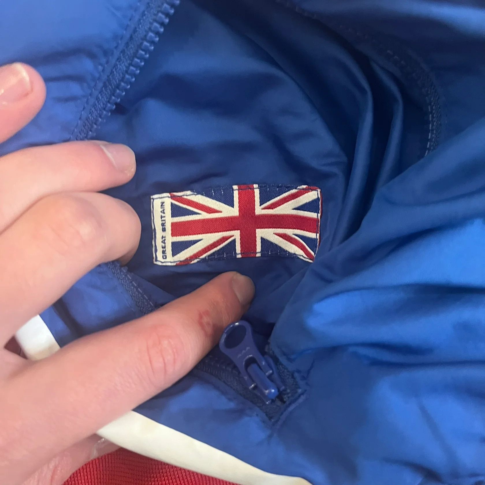 Nike Nike UK Olympics 2008 Split Windbreaker (Small) Size US S / EU 44-46 / 1 - 3 Thumbnail
