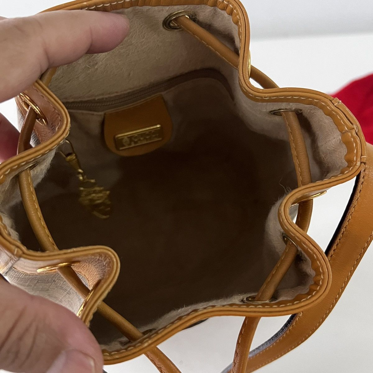 Gucci Gucci drawstring small bucket bag Size ONE SIZE - 11 Thumbnail