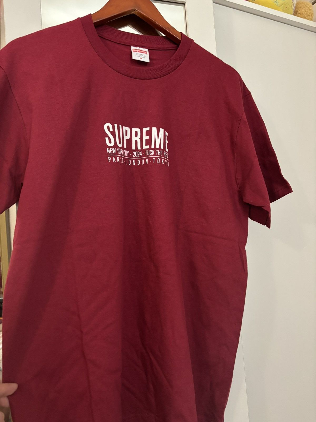 Supreme Supreme Paris Tee Size US M / EU 48-50 / 2 - 1 Thumbnail