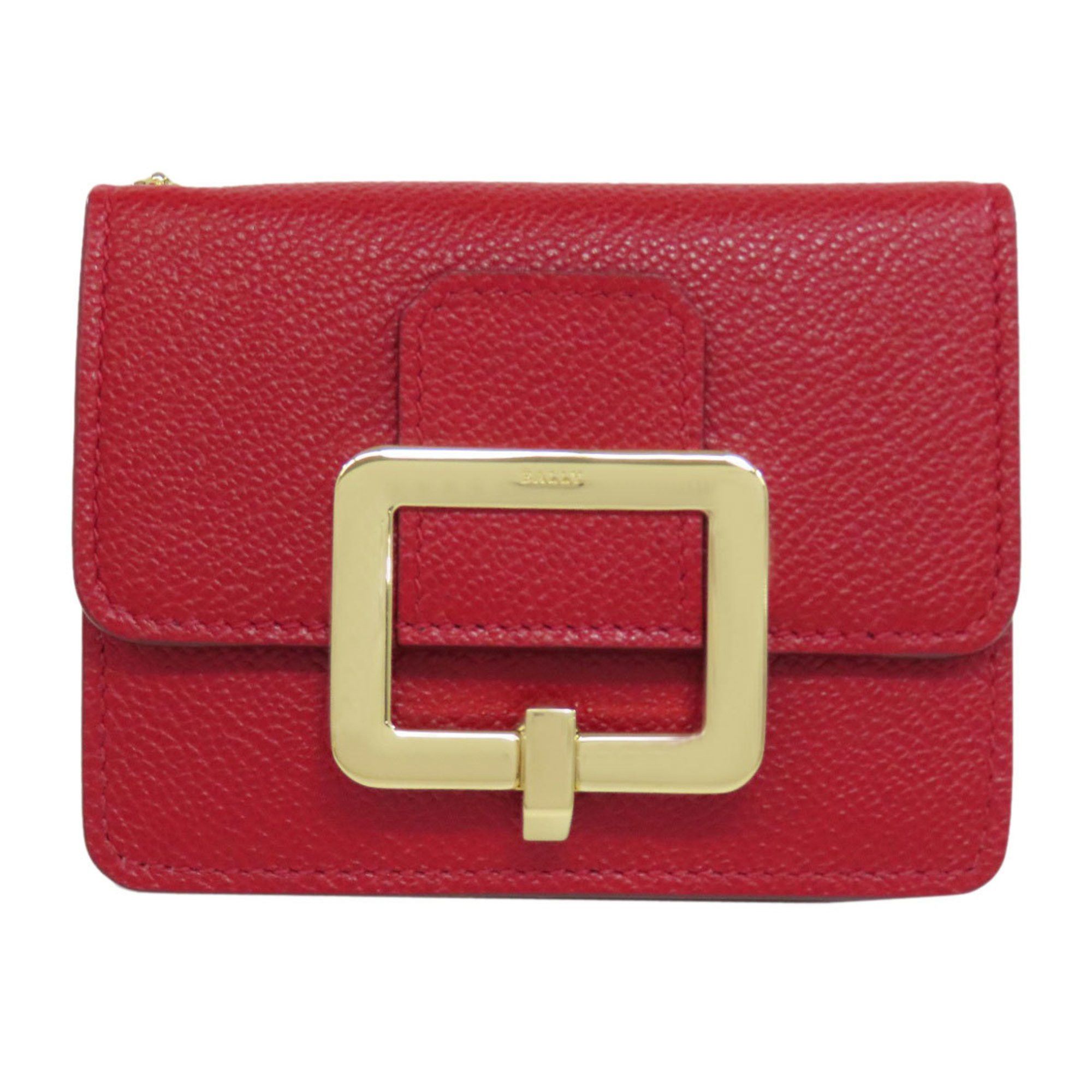 Bally BALLY Business Card Holder/Card Case Leather Women's Size ONE SIZE - 1 Thumbnail
