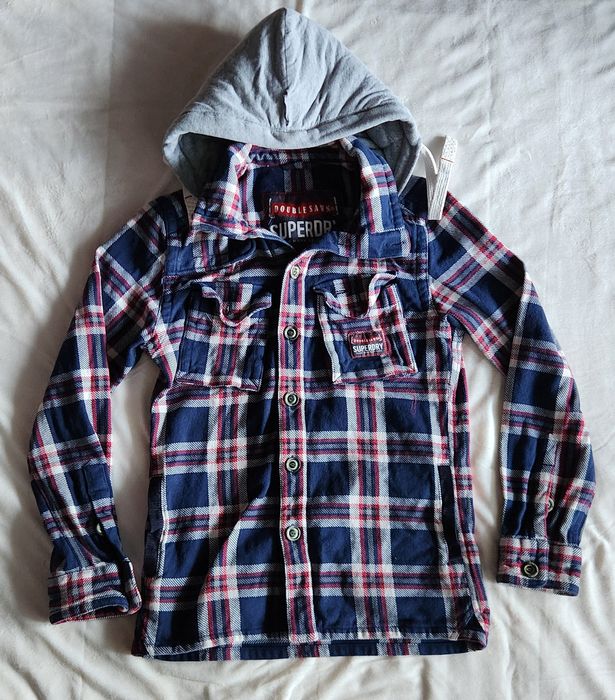 Superdry Super dry Lumberjack Hoodie Jacket Men Size Medium Grailed