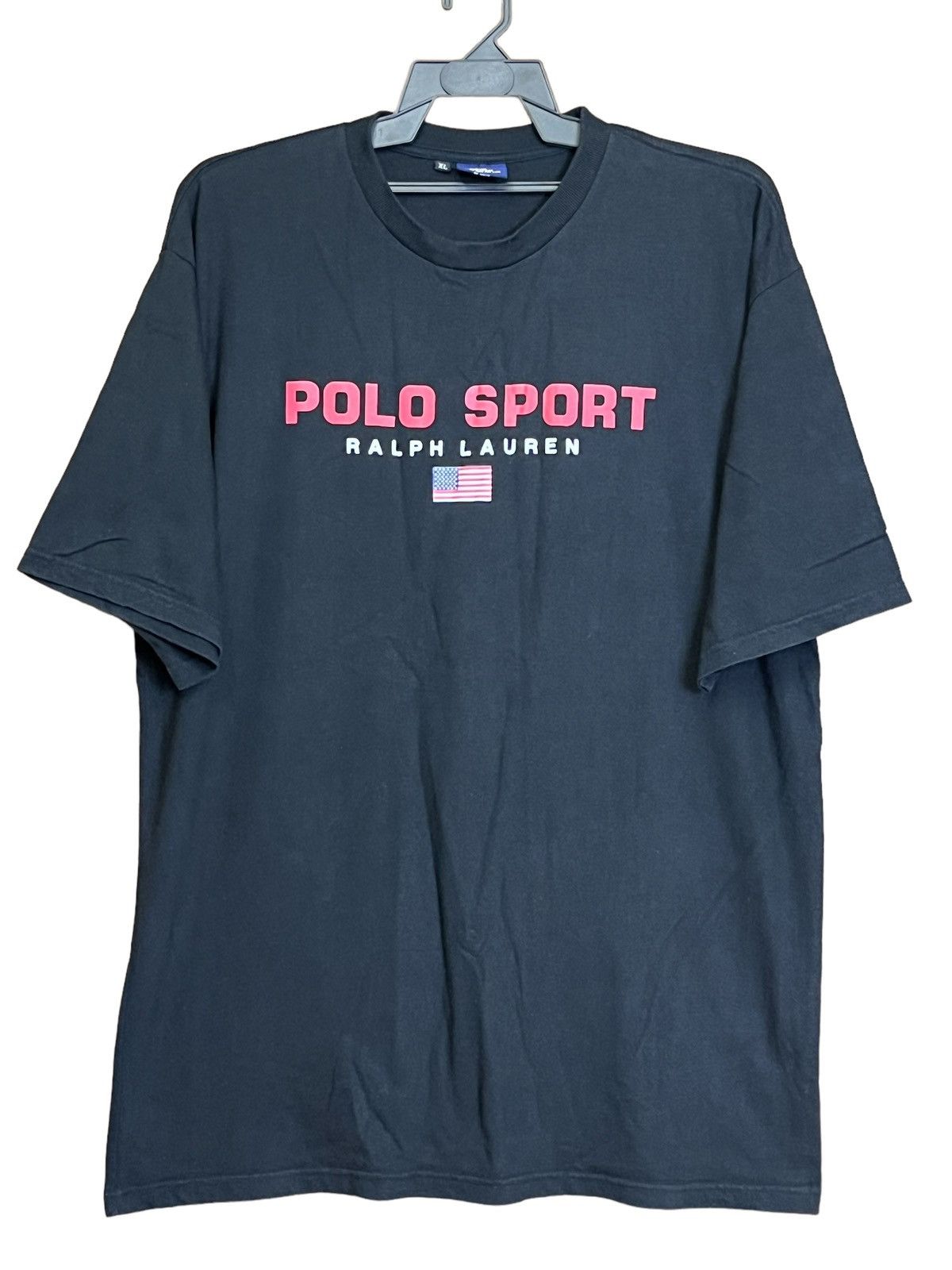 Polo Ralph Lauren VINTAGE POLO SPORTS RALPH LAUREN BIG LOGO TEE SHIRT Size US XL / EU 56 / 4 - 1 Thumbnail