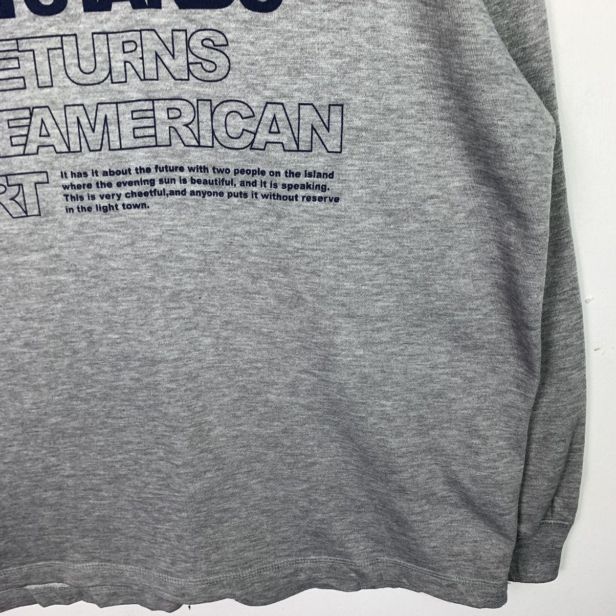 Japanese Brand × Kappa × Vintage Vintage Kaepa Oversized Sweatshirt Size US XXL / EU 58 / 5 - 4 Thumbnail