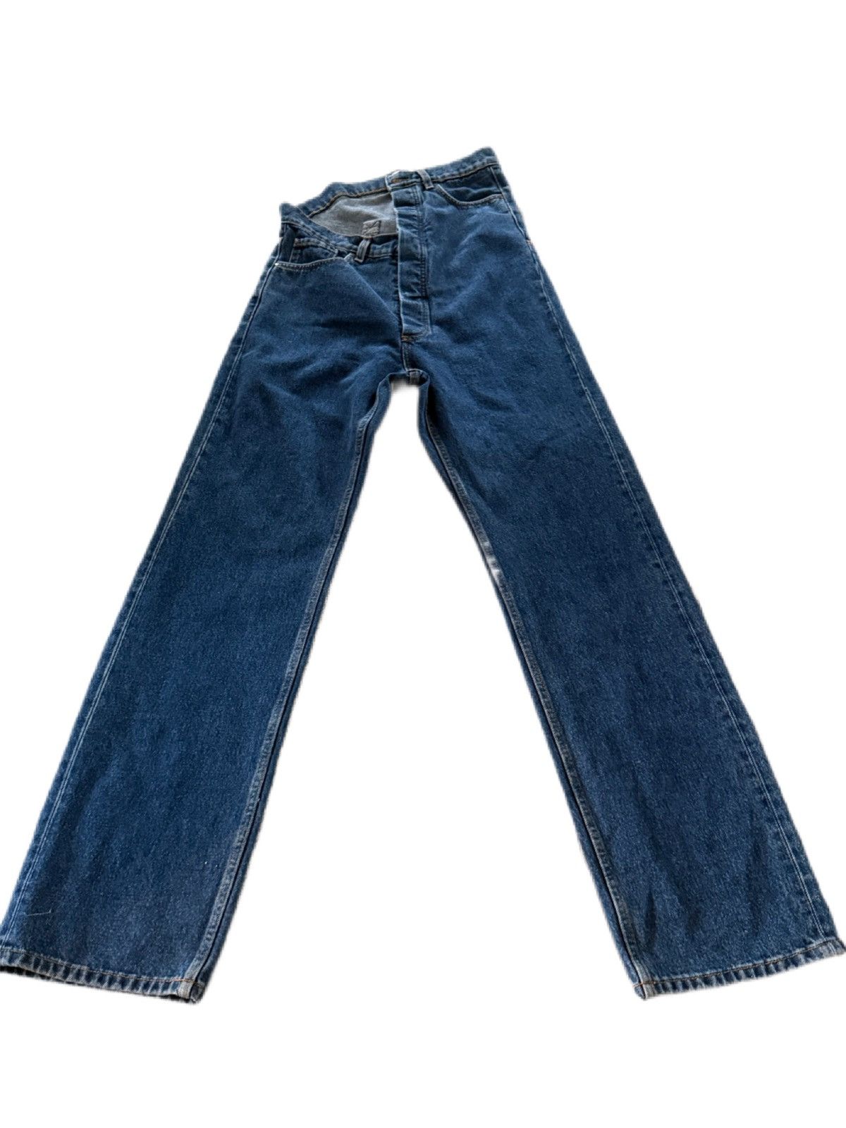 Y/Project Y/PROJECT Asymmetric Waist Denim Jeans – Glenn Martens Era Size 27" / US 4 / IT 40 - 2 Thumbnail