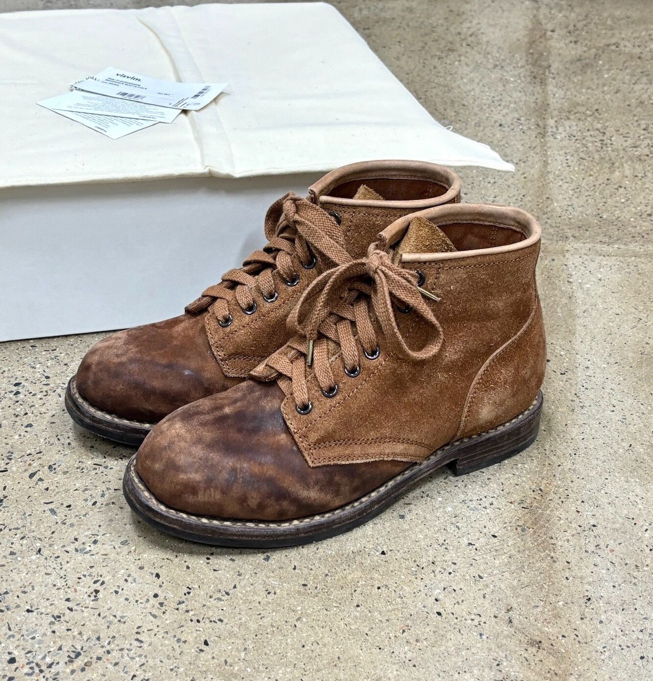 Visvim Visvim 24aw Brigadier Boots Folk M8.5 Size US 9 / EU 42 - 1 Thumbnail
